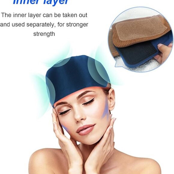 NEW Head Scalp Massager and Heater Rechargeable - Picture 2 of 7